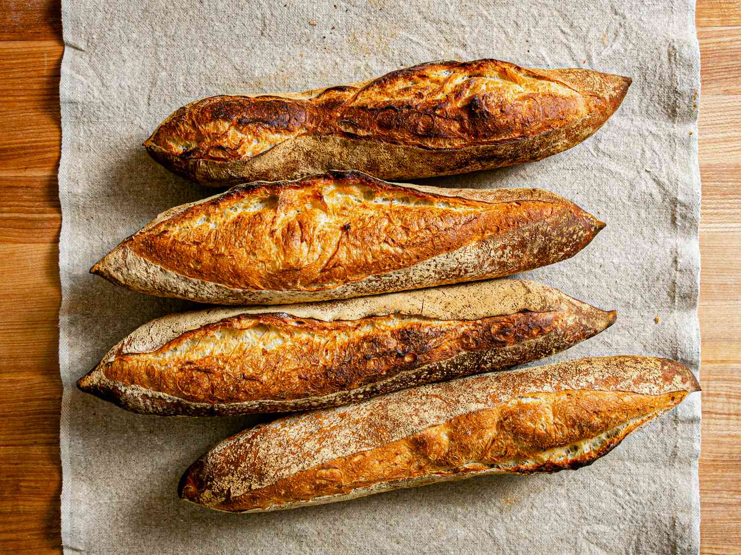 Homemade French Baguettes Recipe