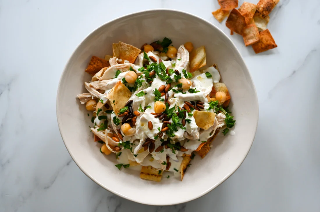 Chicken Fatteh