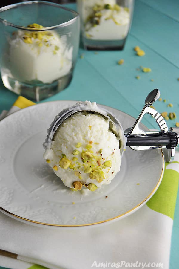 Lebanese ice cream ( Booza)
