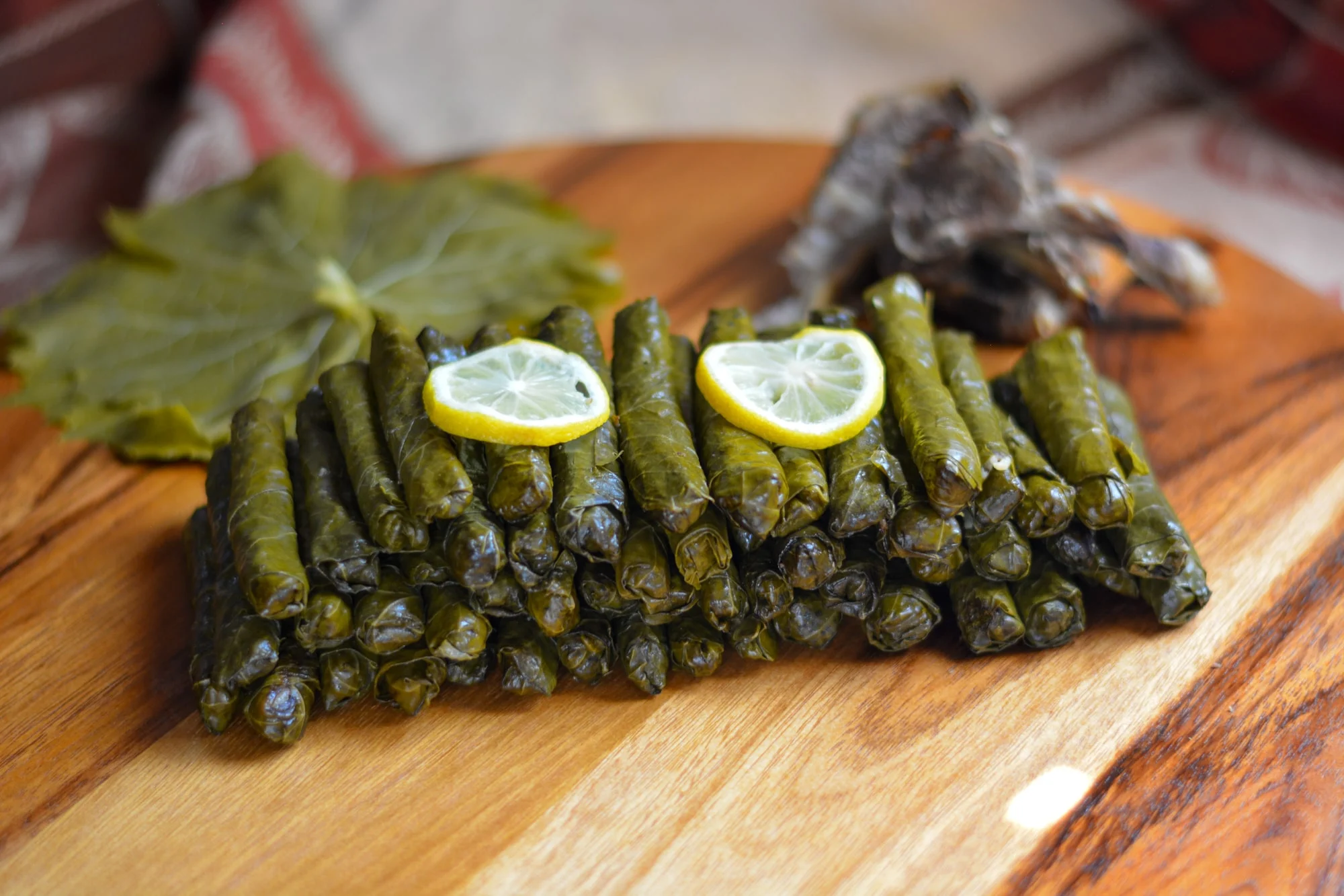 Lebanese Stuffed Grape Leaves - Warak Enab